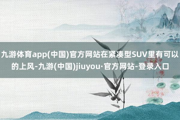九游體育app(中國)官方網站在緊湊型SUV里有可以的上風-九游(中國)jiuyou·官方網站-登錄入口