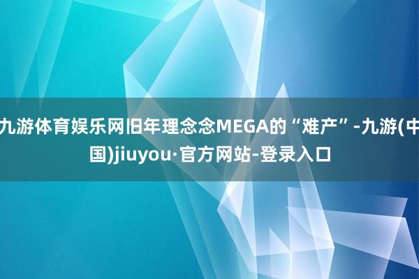 九游體育娛樂網舊年理念念MEGA的“難產”-九游(中國)jiuyou·官方網站-登錄入口